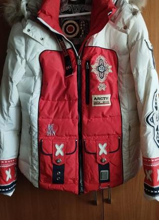 Куртка пуховик с капюшоном bogner