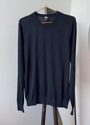 Светр uniqlo оригінал  шерсть кофта світшот худі кардиган