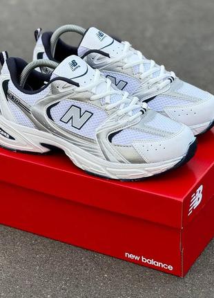 Мужские кроссовки new balance 530 white