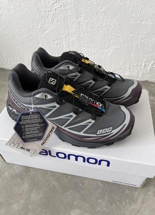 Salomon s/lab xt-6 gray/brown 40