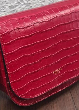 Кожаная женская сумка katana