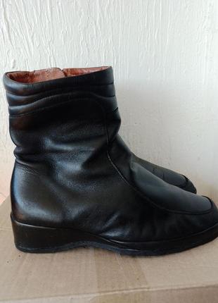 Черевики ботинки кожані 39-40 розмір