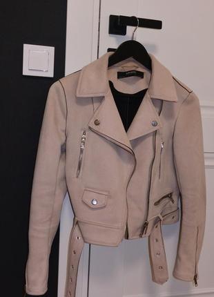 Косуха від zara, куртка, замшева косуха2 фото