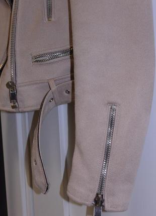 Косуха від zara, куртка, замшева косуха4 фото