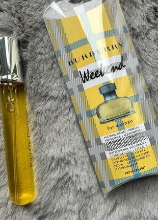Парфюм мини женский в стиле burberry binhamnyl weekend, 20 мл
