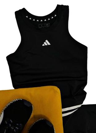 Спортивная майка adidas на лампасах оригинал