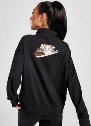 Світшот зіп 3/4 толстовка nike на флісі