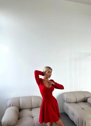 Сукня з імітацією корсету7 фото