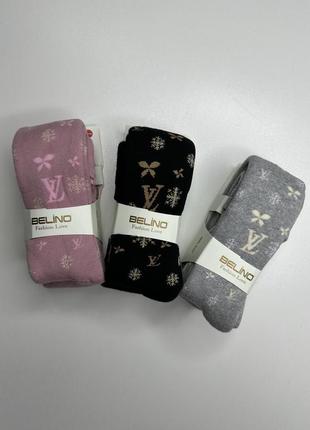 Махрові колготки на дівчинку 3-4 роки