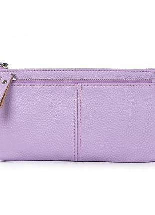 Женский кожаный кошелек косметичка кожаная