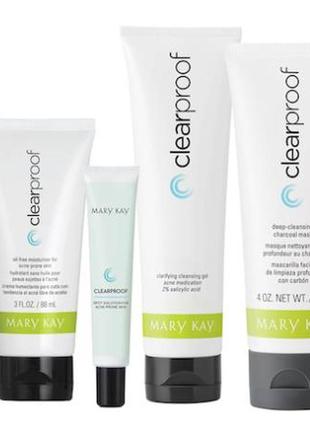 Набор для ухода за проблемной кожей clear proof