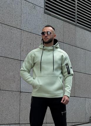 Зимове худі з начосом м'ята grand❄️