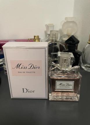 Christian dior miss dior eau de toilette originale 50 мл