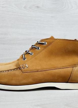 Нубукові чоловічі демісезонні черевики timberland оригінал, розмір 42