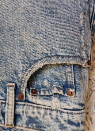 Голубые светлые джинсы скинни женские размер s5 фото
