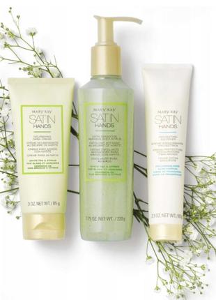 Набір satin hands соковитий гранат