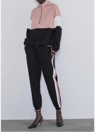 Костюм zara кофта штани р.s-m