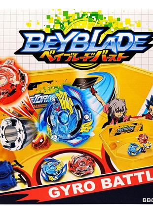 Ігровий набір "бейблейд", арена та два води 36,5х37х12 см bambi різнобарвний (2000002686729)