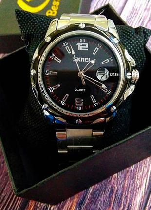 Мужские часы skmei robby steel 0992s
