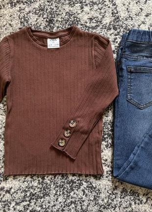 Реглан лонгслив zara