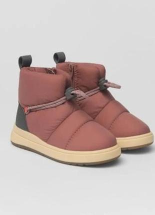Дитячі чоботи черевики хайтопи zara дутіки2 фото