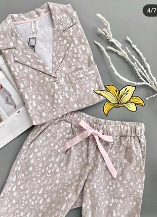 Фланелева піжамка aruelle