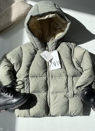 Пуховик zara пух и перо оригинал