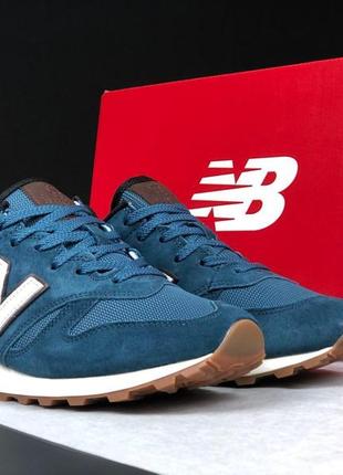Мужские кроссовки new balance classic 1300 синие повседневные кроссовки нью баланс демисезонные