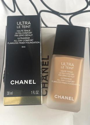 Оригинальный. chanel ultra le teint, тональная основа-флюид 30 мл нова,