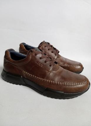 Кожаные туфли ecco