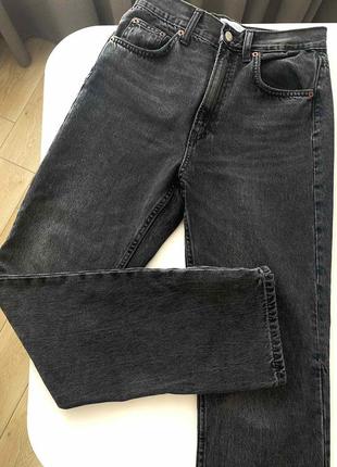 Женские серые джинсы zara