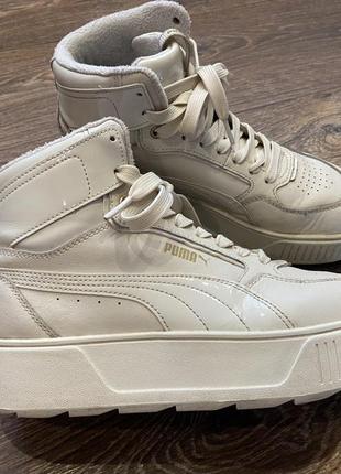 Кроссовки женские puma karmen rebelle mid alpine snow
