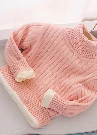 Очень крутой теплый гольф с высокой горловиной