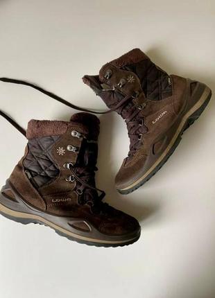 Оригінальні зимові трекінгові ботинки черевики lowa calceta gtx gore tex 38/24,5см