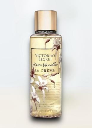 Спрей мист для тела парфюмированный victoria's secret bare vanilla la crème 250 мл