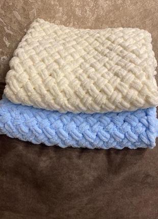 Вязаные пледы