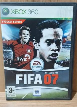 Диск для xbox 360 fifa 07