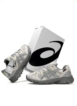 Зимние кроссовки asics gel-sonoma 15-50 gore-tex grey аксиксы на гортексе зима