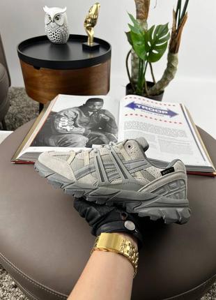 Зимние кроссовки asics gel-sonoma 15-50 gore-tex grey аксиксы на гортексе зима