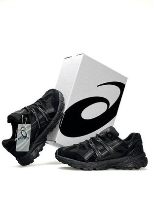 Зимние кроссовки asics gel-sonoma 15-50 gore-tex black ассиксы на гортексе зима