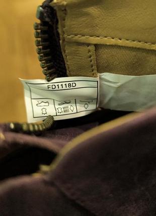 Кожаные женские ботинки5 фото