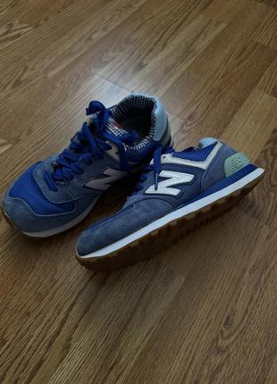 Кроссовки Meias New Balance Run Lightweight Crew preto azul branco 3 pares