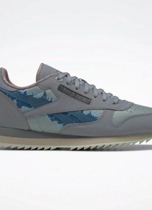 Reebok jurassic world classic leather ripple grey hq6253