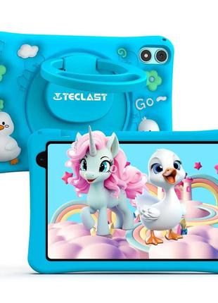 Детский планшет teclast p85t kids 4/64gb blue 8". планшетный компьютер для игр ребенку