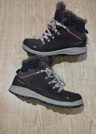 Ботинки quechua waterproof зимние оригинальные теплые