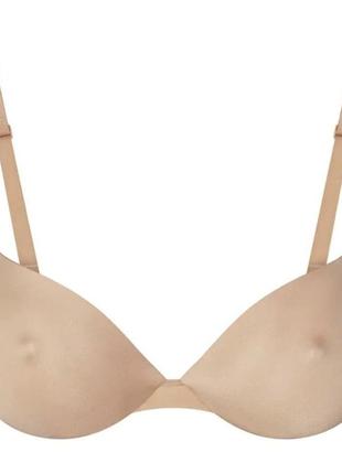 Skims ultimate bra бежевий бюстгальтер з ефектом пуш-ап ліф бюст skims оригинал бесшовный бюстгальтер бежевый бюстгальтер