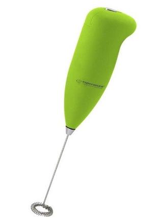 Вспенитель для молока esperanza milk frother ekf001g зеленый
