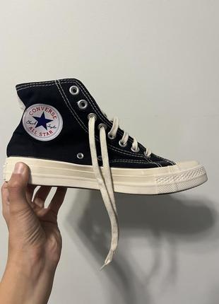 Кеди converse x comme des carcons