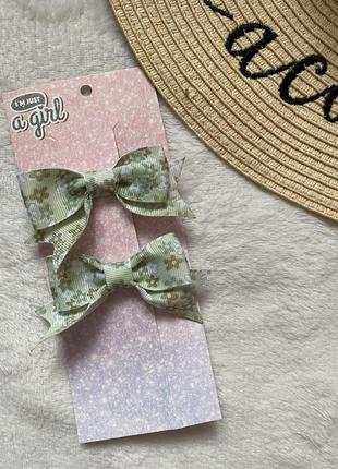 Набір заколок, заколки бантики