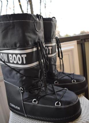 Зимние ботинки сапоги валенки сноубутсы снегоходы луноходы мунбуты cortina snow boot р. 41/43